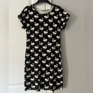 Winter Water Factory Swan Dress
